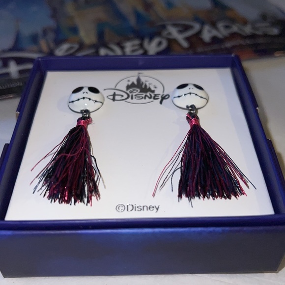DISNEY The Nightmare Before Christmas Earring Jack the Skeleton - Picture 7 of 13